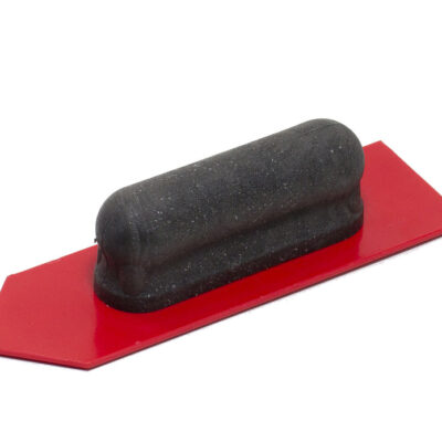 NELA Plastic Float with Hard Handle – Bevelled Edges (Red)