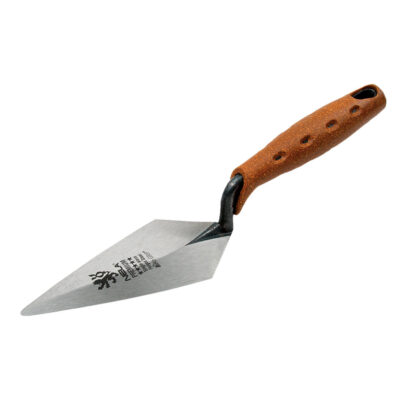 NELA Pointing Trowel forged carbon steel with BiKoGrip cork handle American pattern