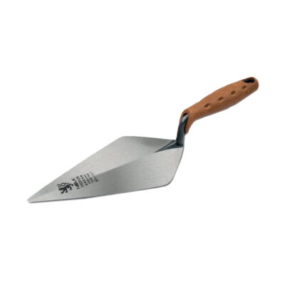 NELA Wide London Bricklaying Trowel – Forged with BiKoGrip Cork Handle