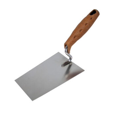 NELA Mason’s Trowel stainless steel with BiKoGrip cork handle for bricklaying and plastering