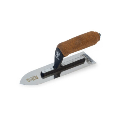 NELA Venetian Flex Gold Trowel Pointed 210x63mm stainless steel trowel for fine Venetian plaster and microcement detailing